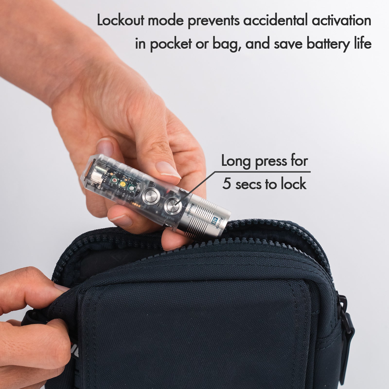RovyVon Aurora A28 (G2) USB-C Versatile EDC Flashlight
