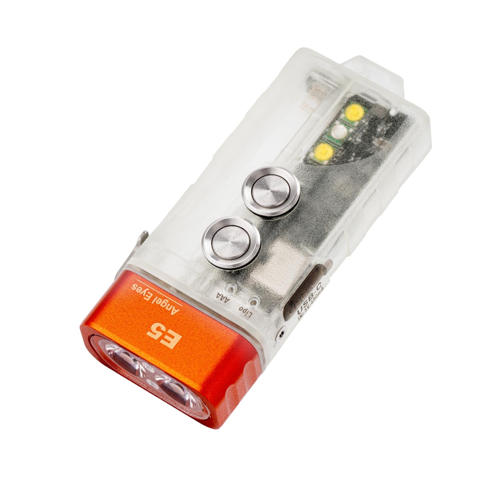 RovyVon Angel Eyes E5 GITD Hybrid Keychain Flashlight