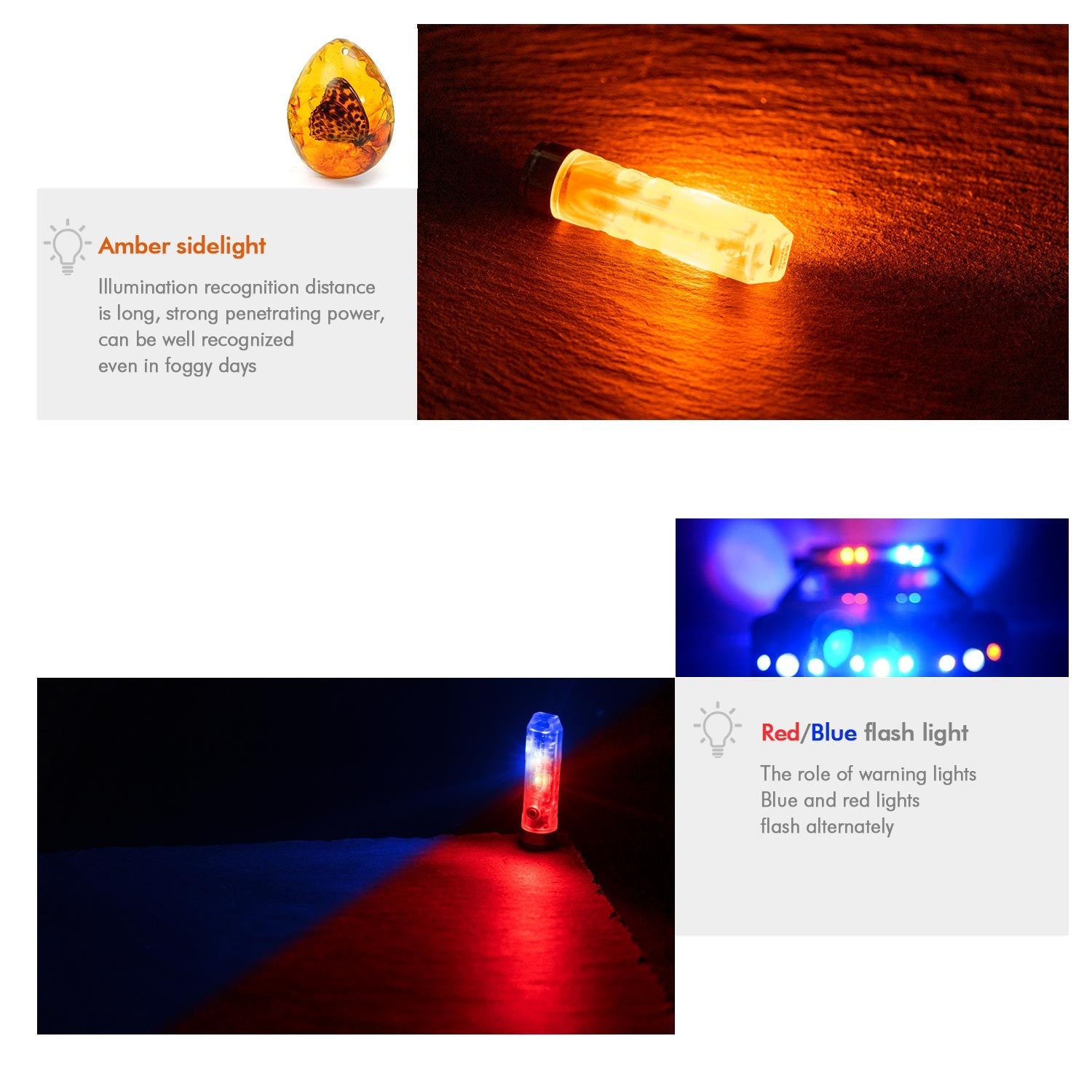 Aurora A8-G4 Keychain Flashlight