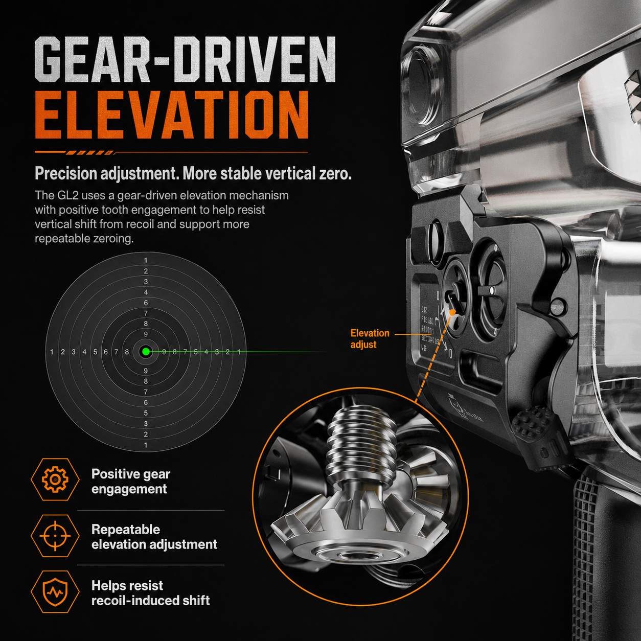GL2 Compact Tactical Pistol Light & Laser